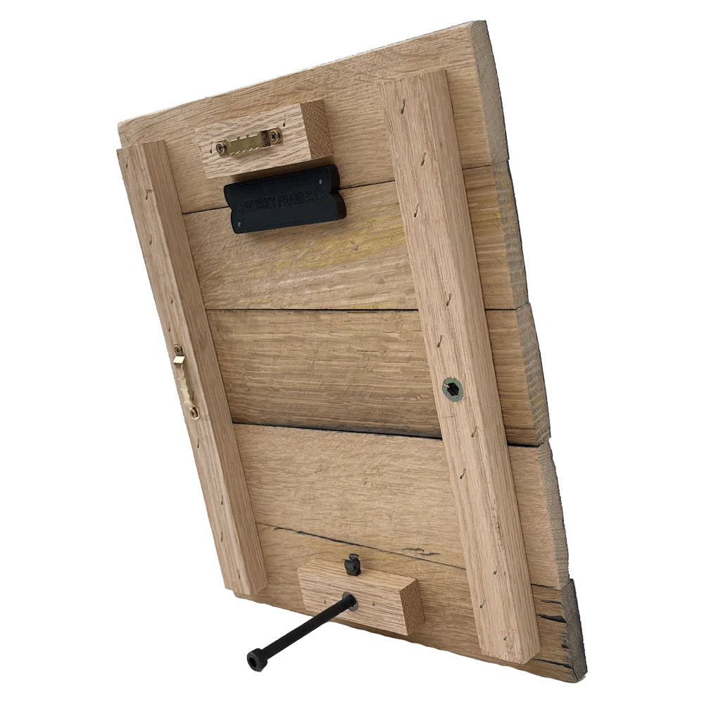 Kiln Chalkboard Message Whisky Barrel Frame (4” x 6” picture size)