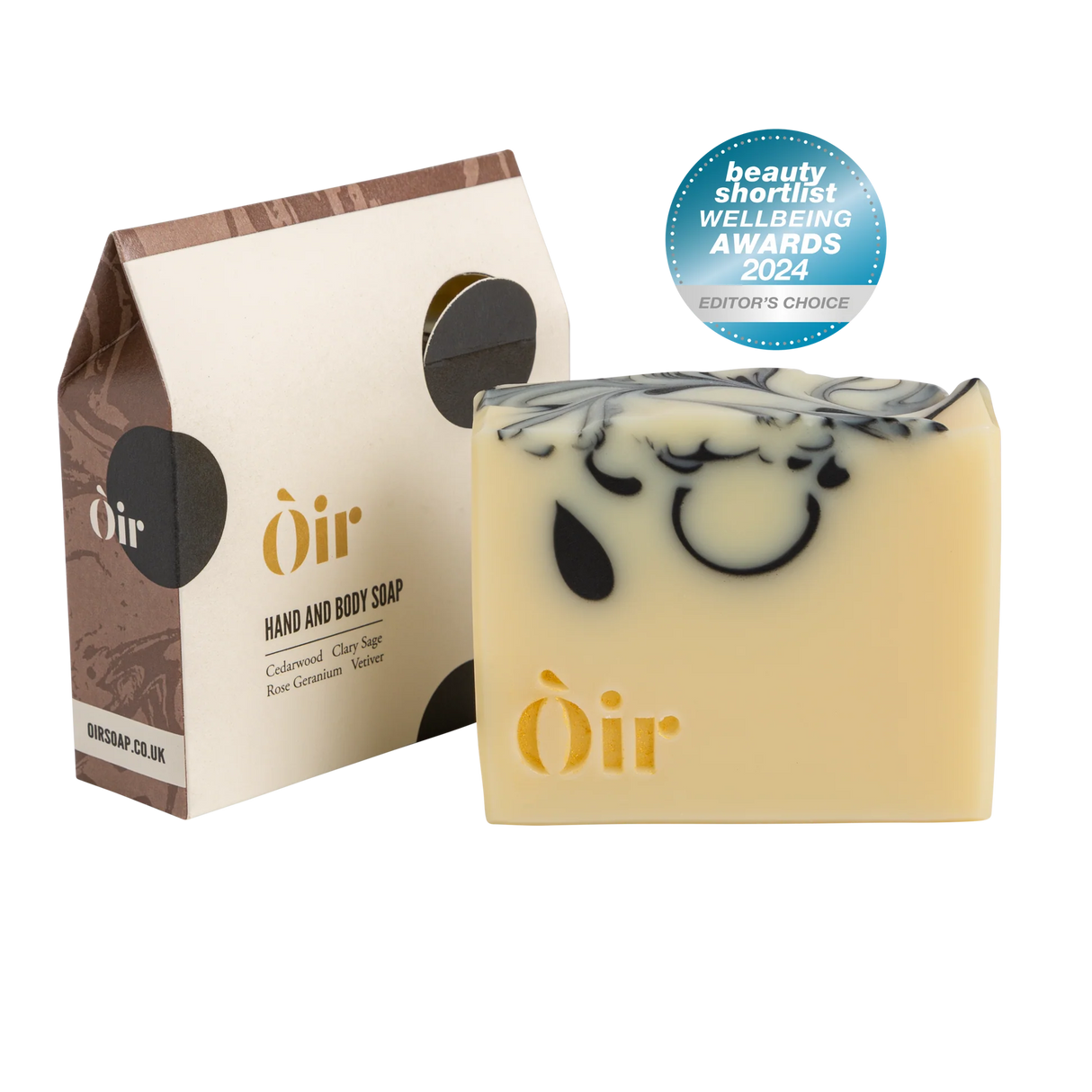 Cedarwood, Clary Sage, Rosemary & Vetiver Hand & Body Soap
