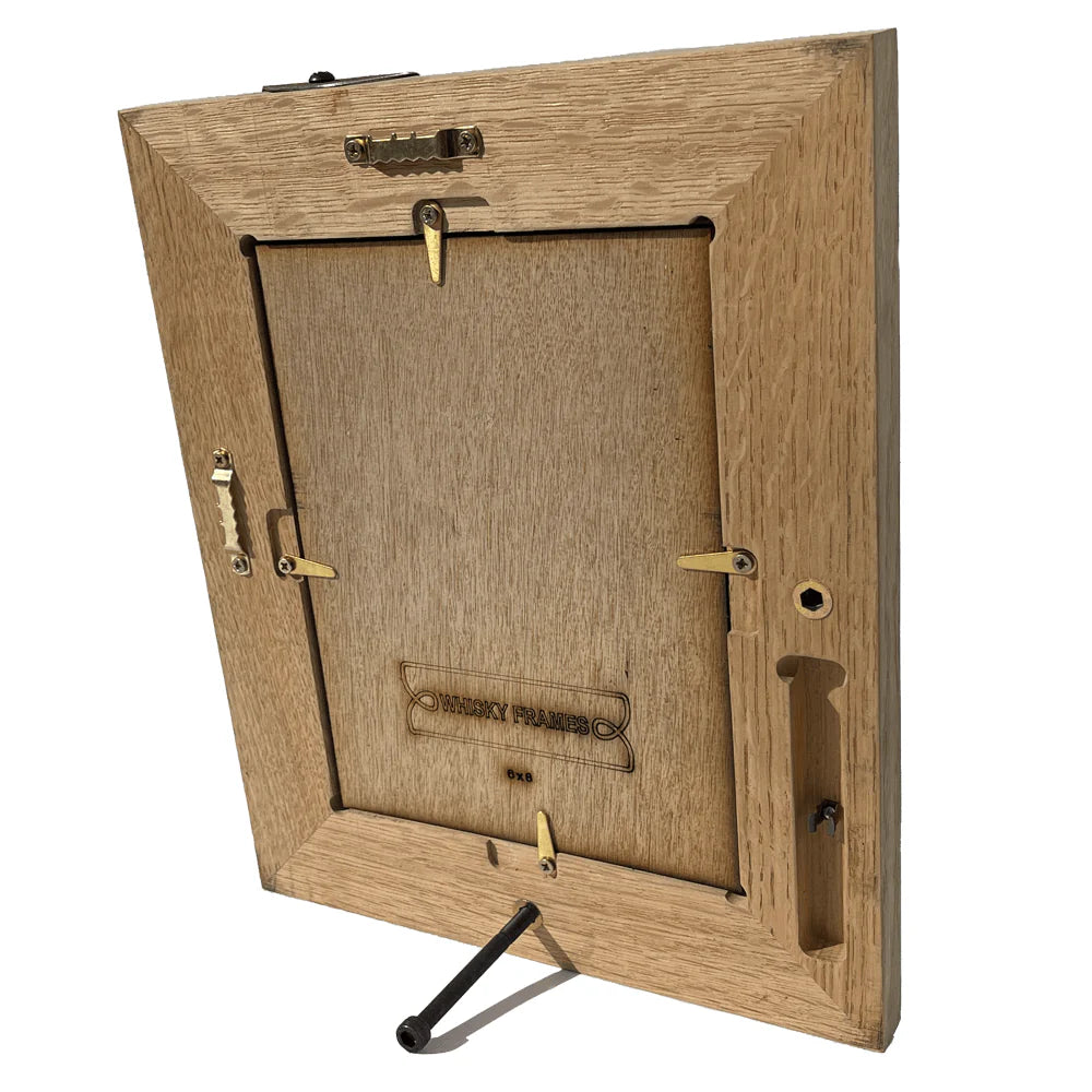 Stave Whisky Barrel Frame (6” x 8” picture size)