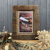 Chime Whisky Barrel Frame (4” x 6” picture size)