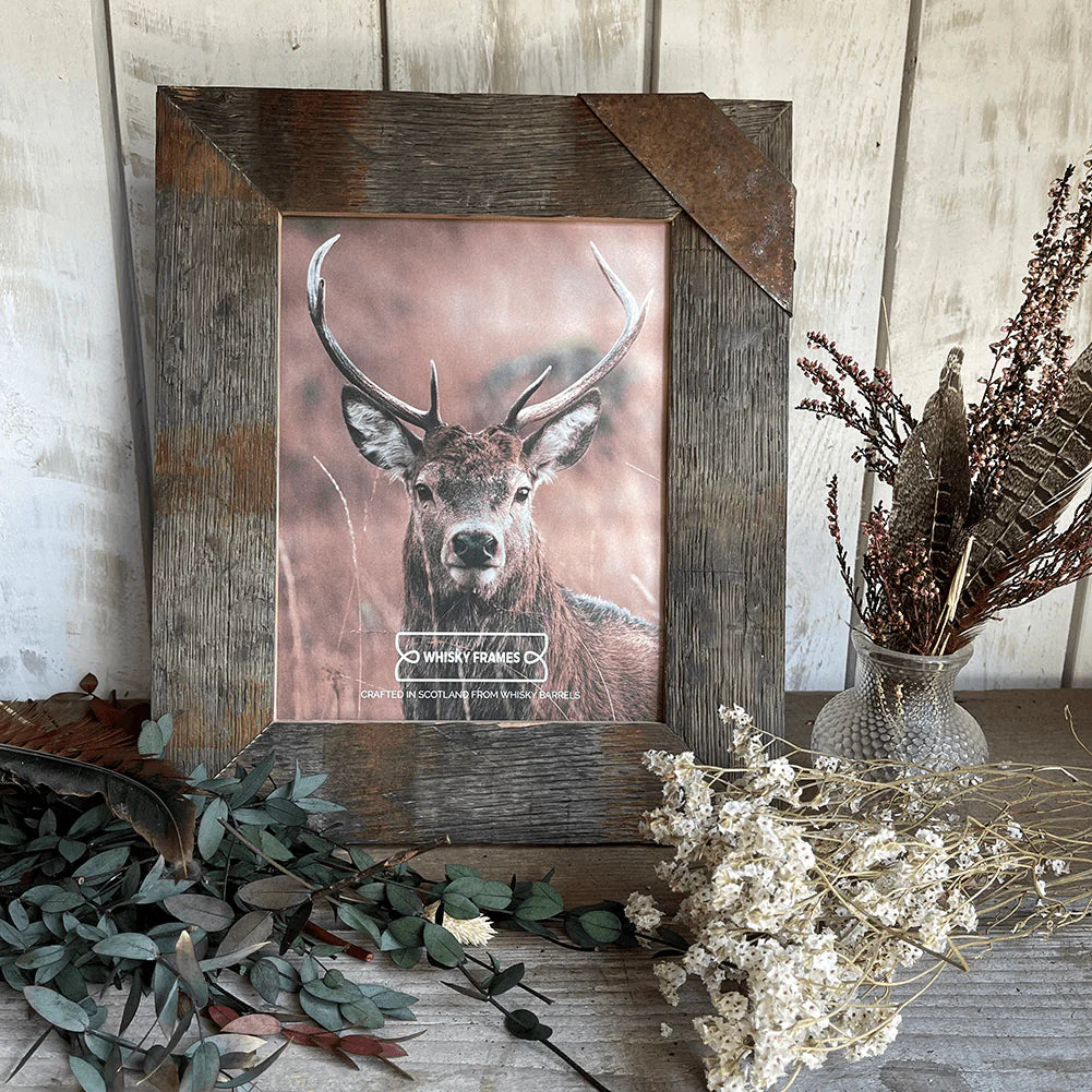 Stave Whisky Barrel Frame (8” x 10” picture size)