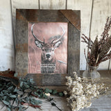 Stave Whisky Barrel Frame (8” x 10” picture size)