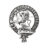 Pewter Clan Crest Hat Badge - Choose your clan A-M