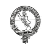 Pewter Clan Crest Hat Badge - Choose your clan N-Z