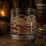 Pewter Whisky Tumbler With Enamelled Dot