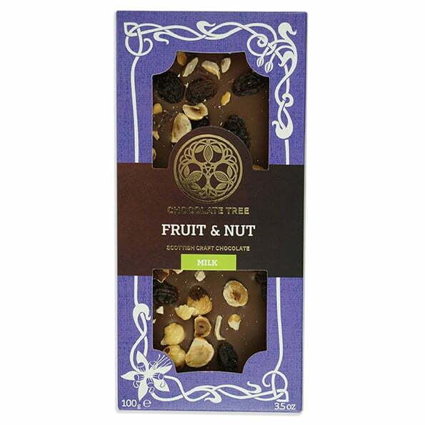 Fruit & Nut 100g Bar 45% Milk Chocolate