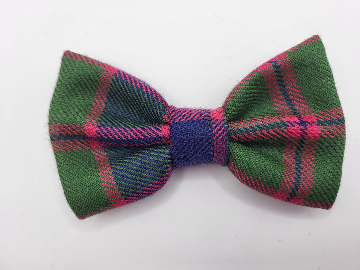 Glasgow Tartan Dog Bow Tie