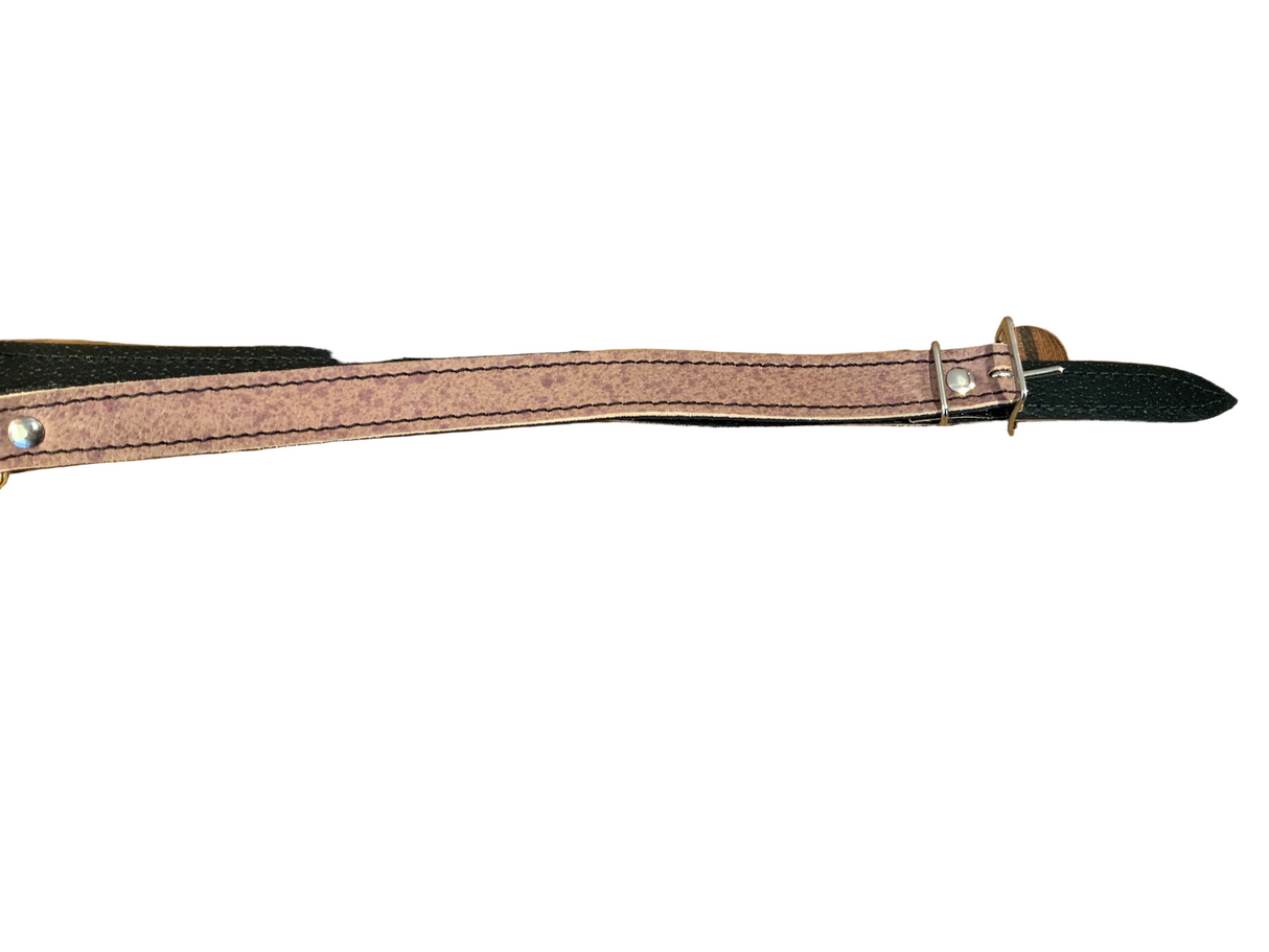 Khaki Pigskin Sporran Chain Strap Chrome