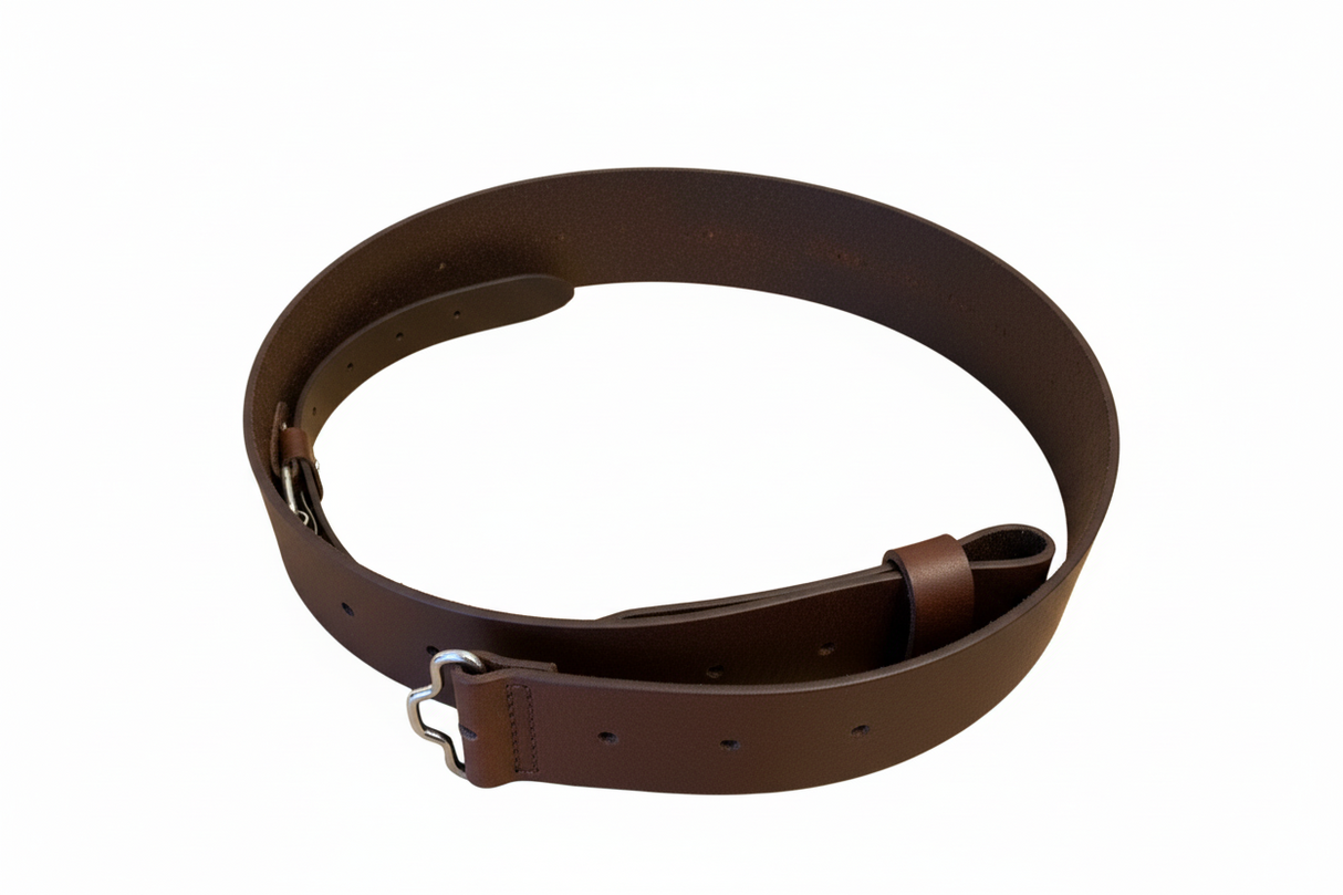Kilt Belt Strap Black Unlined
