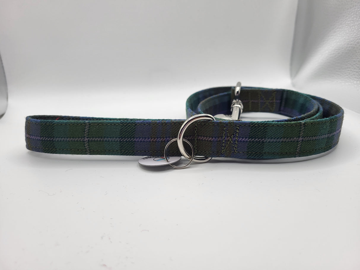 Isle of Skye Tartan Dog Lead Approx 123 cm long, 25mm wide