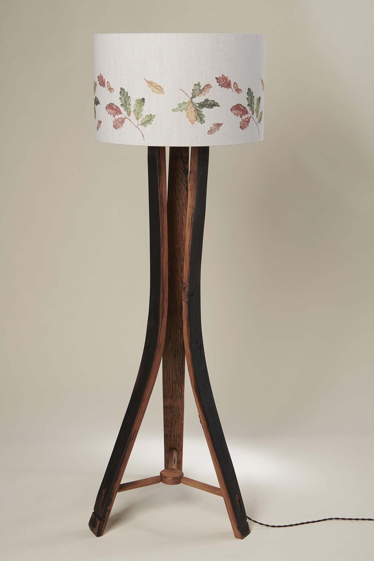 Lampshade 40cm Oak Leaves