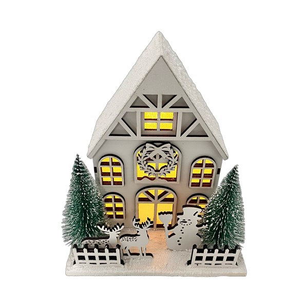 Christmas House LED 17 x 20cm