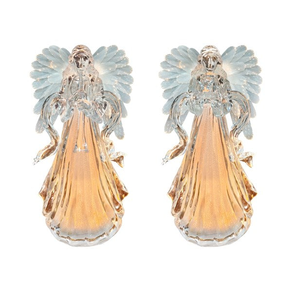 Angel Figure LED Fibre Optic 27cm