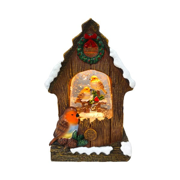 Robin House LED Sparkle Spinner 16.5cm
