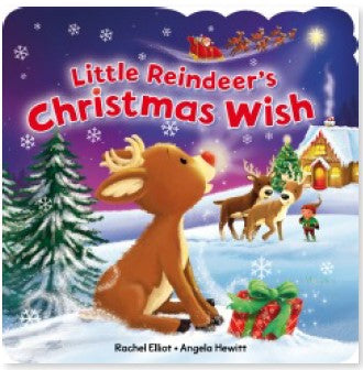 Little Reindeer's Christmas Wish Shaped Board Book