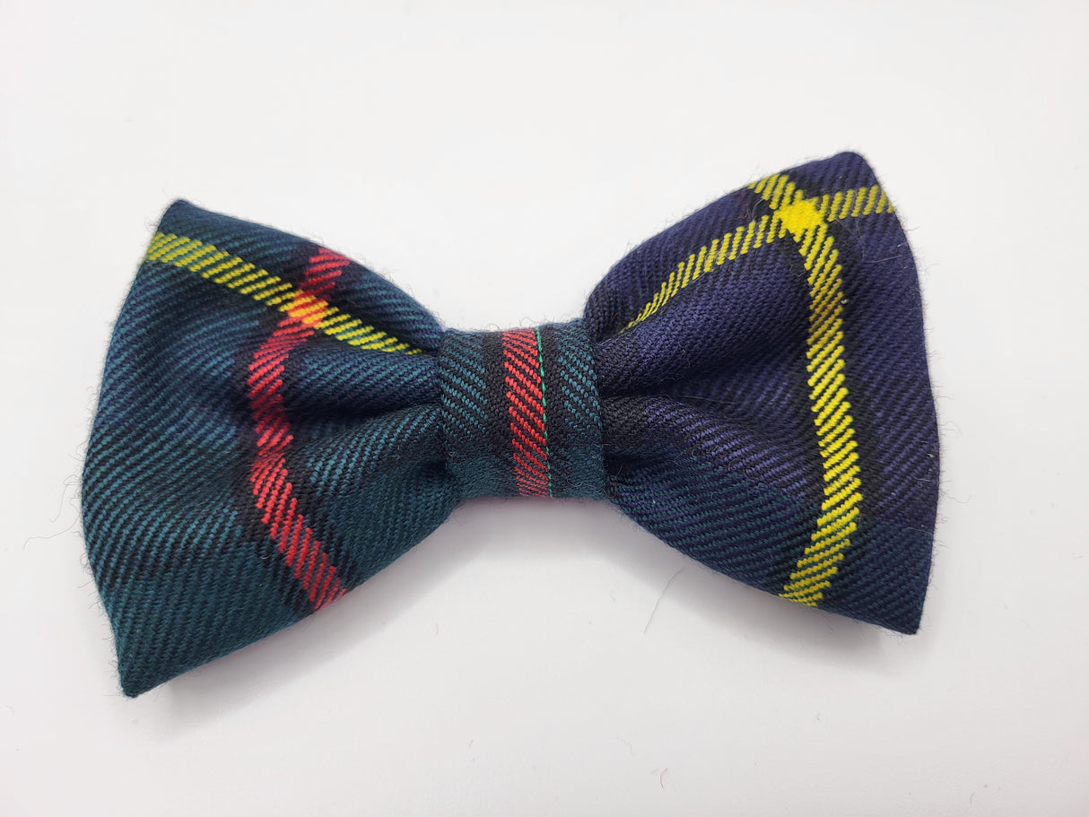 Macleod of Harris Tartan Dog Bow Tie