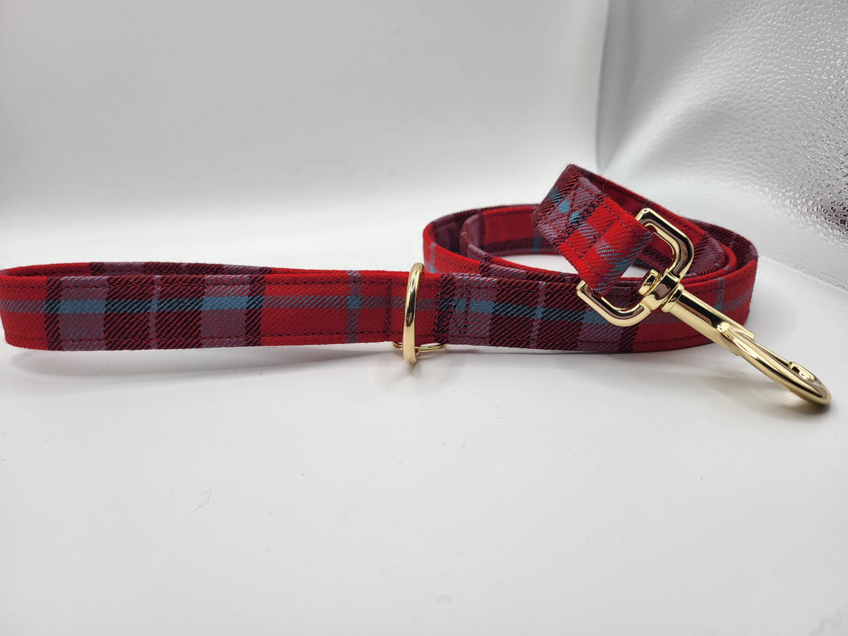 MacTavish Tartan Dog Lead Approx 123 cm long, 25mm wide