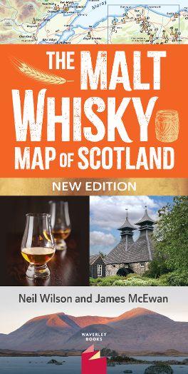 Malt Whisky Map of Scotland (Folded)