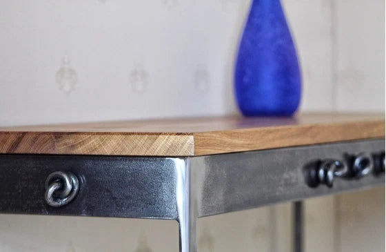 Jacobean Console Table With Oak Top