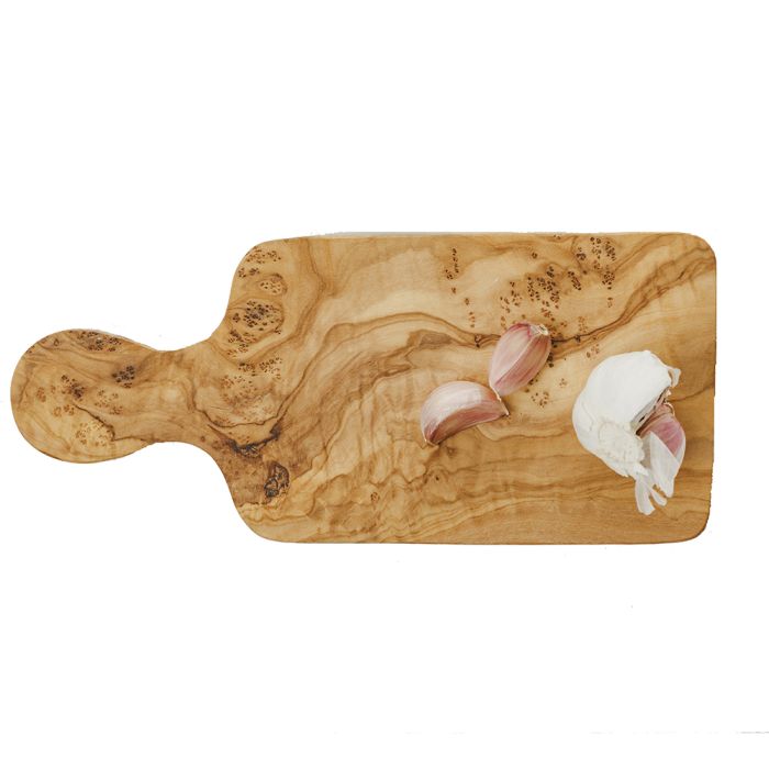 Olive Wood Handle Cheese Board