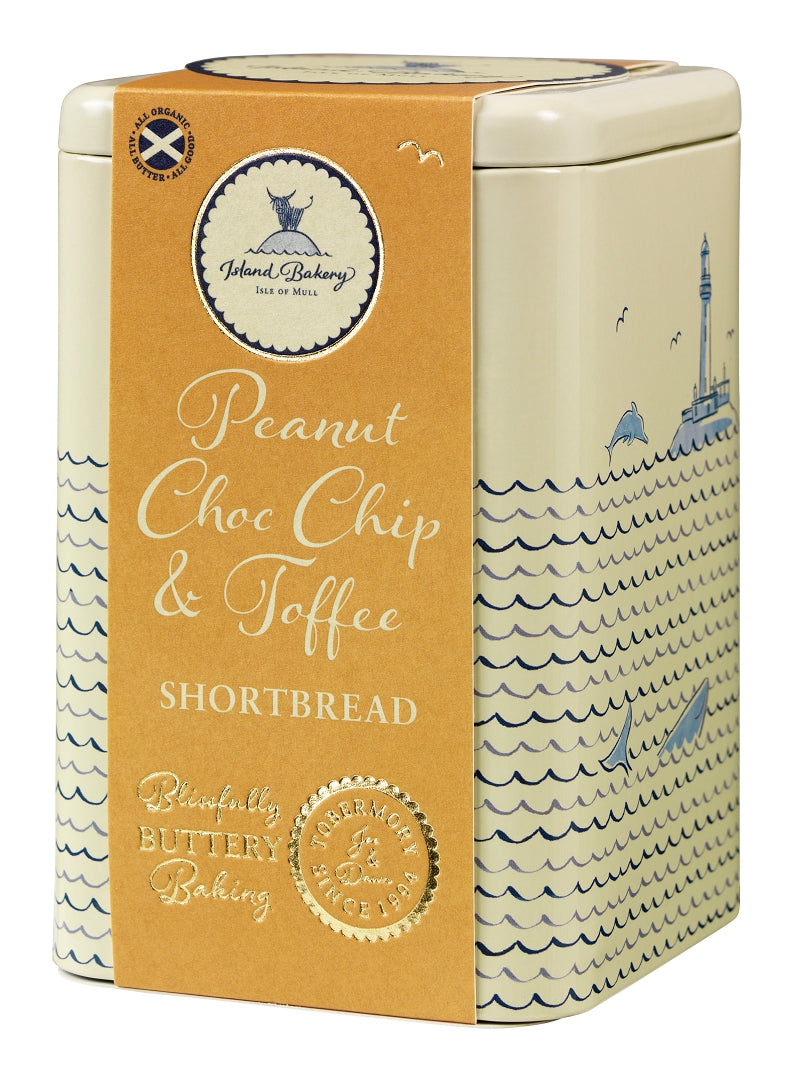 215g Peanut, Choc Chip & Toffee Shortbread Tin