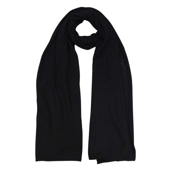 100% Cashmere Blanket Scarf - Black