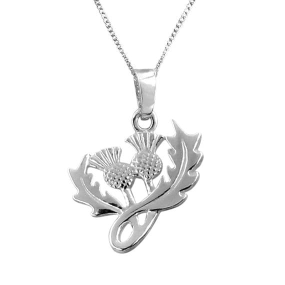 Twin Thistles Pendant