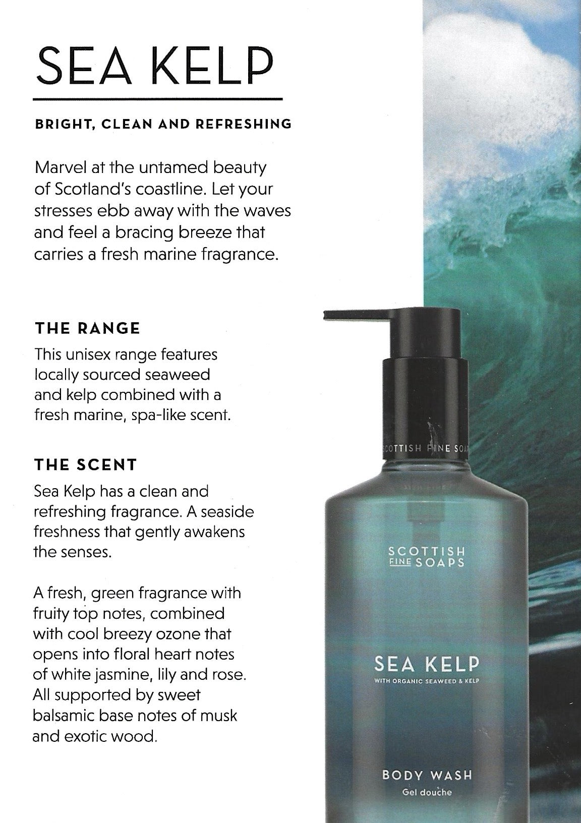 Sea Kelp Hand Wash Pump Bottle 300ml