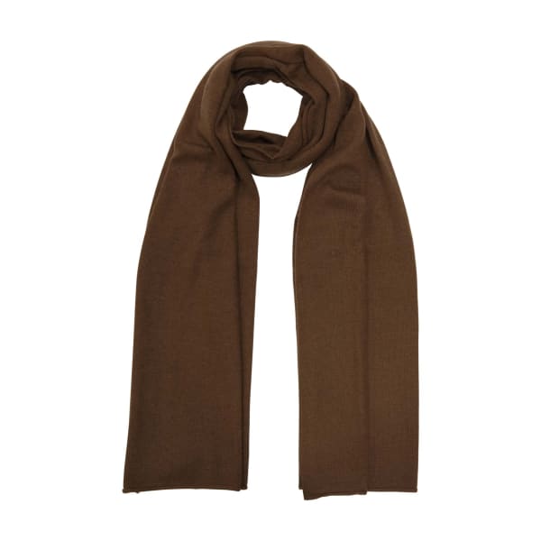 100% Cashmere Blanket Scarf - Rust