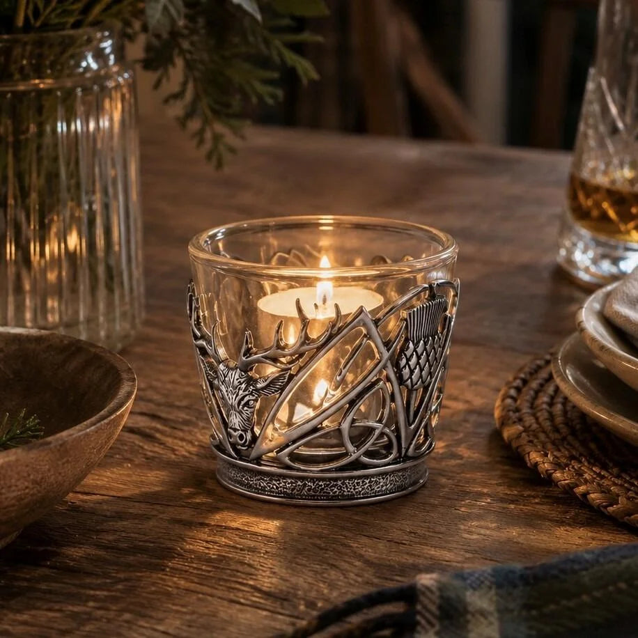 Thistle & Stag Tealight Holder