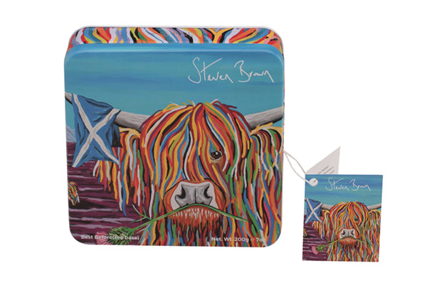 200g Hamish McCoo Malt Whisky Fudge Tin