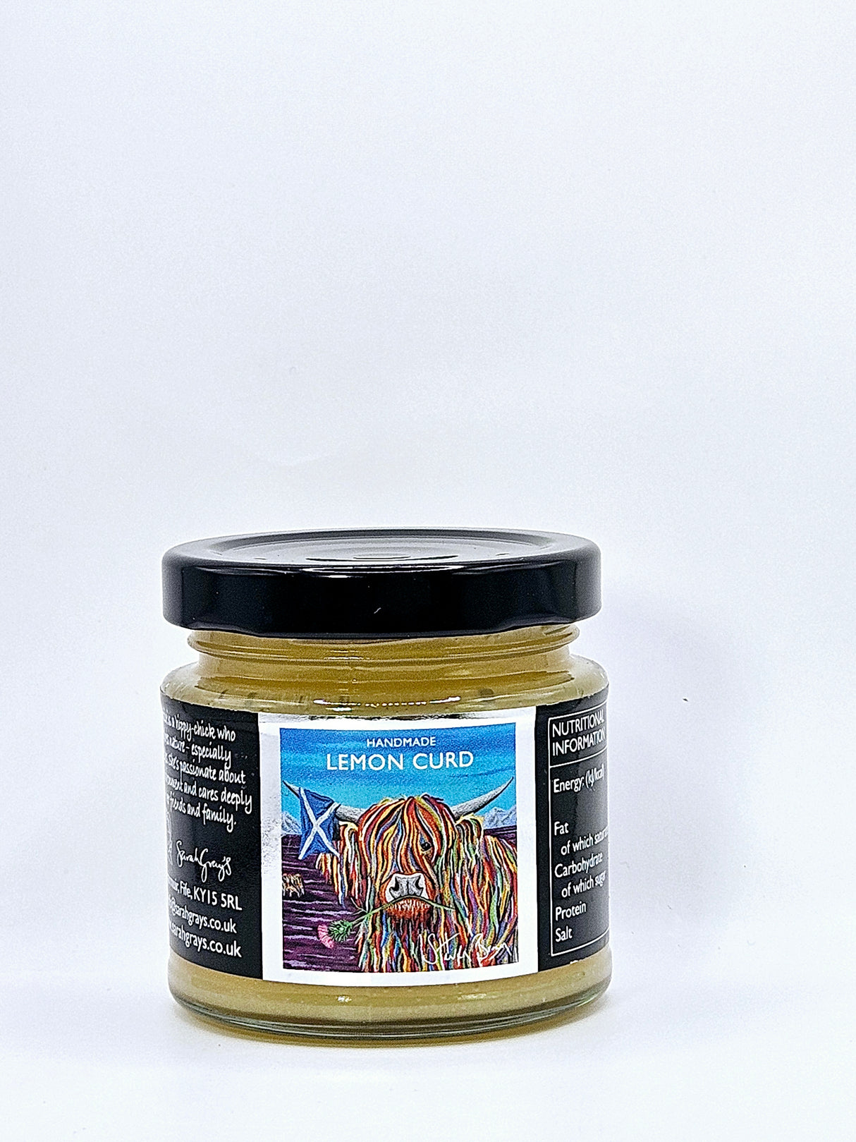 125g Steven Brown Lemon Curd (Hamish)