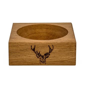 Stag Prince Oak Wine Bottle Coaster