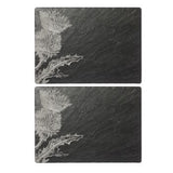 Trio of Thistles Set of 2 Slate Placemats