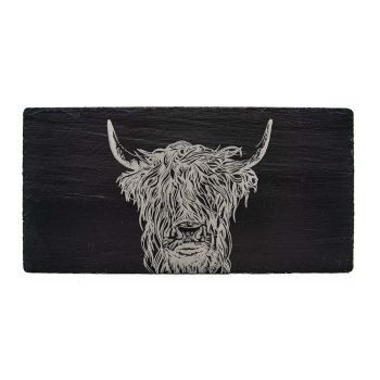 Highland Cow Slate Large Server/Table Runner