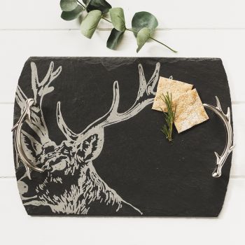 Stag Medium Serving Tray (Gift Boxed)